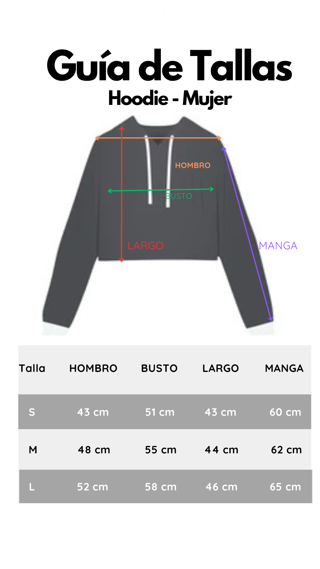Hoodie - Cropped (Mujer)