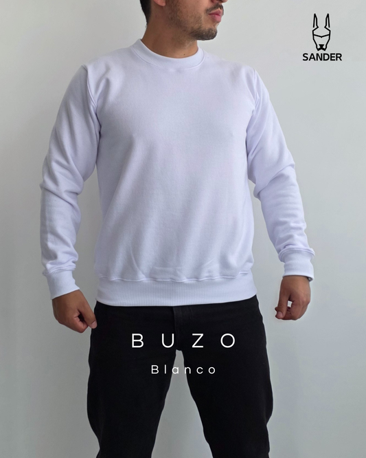 Pack Buzo Blanco + 2 Camisetas