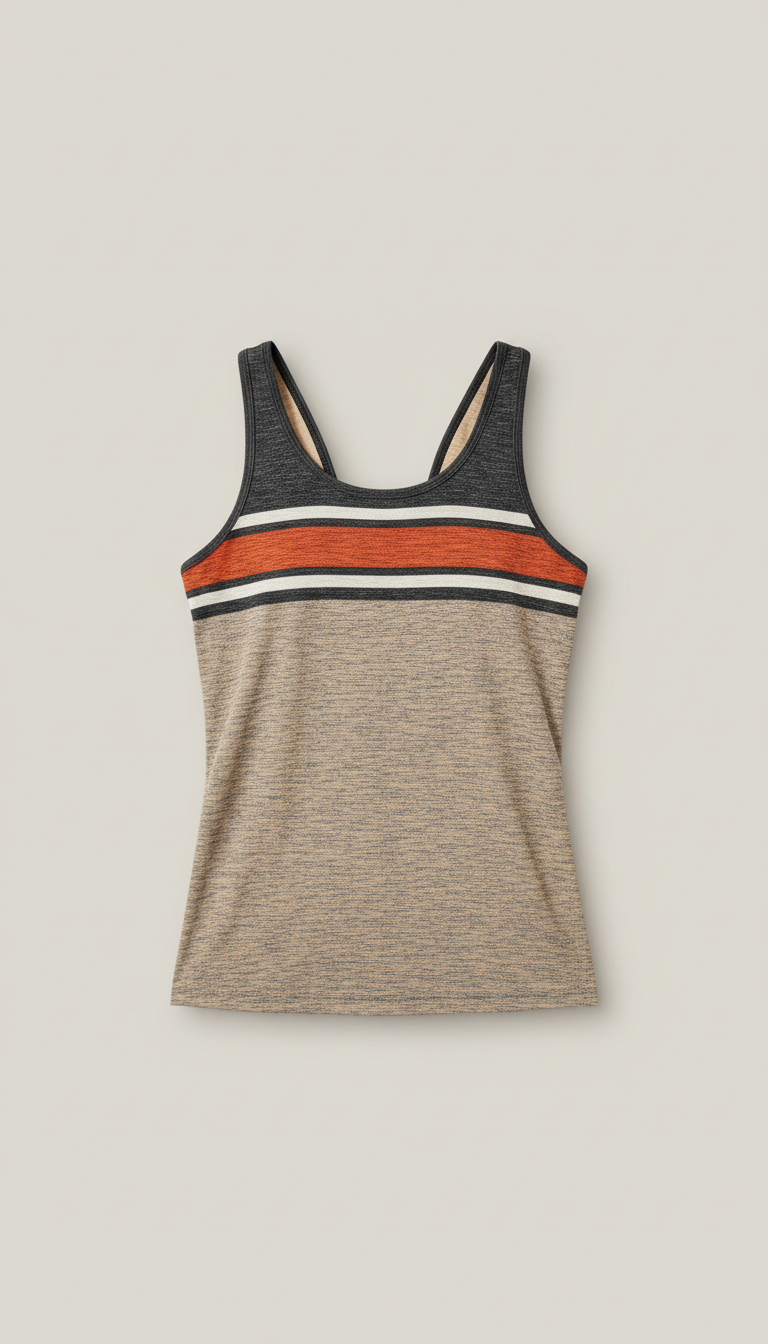 Camiseta deportiva sin mangas transpirable
