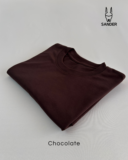 Pack 5 Camisetas (Negro, Blanco, Chocolate, Pistacho, Azul)