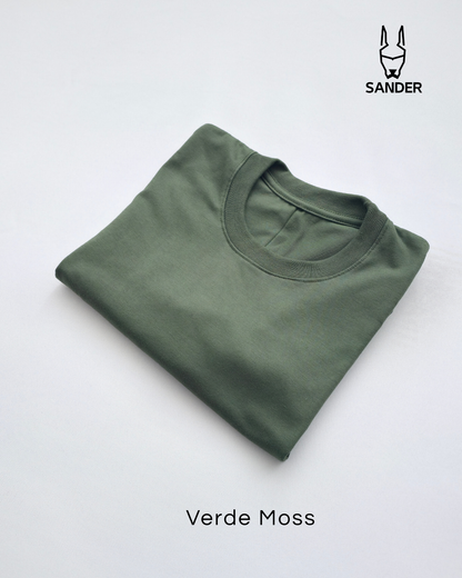 Pack 5 Camisetas (Negro, Vino, Azul, Verde, Capuchino)