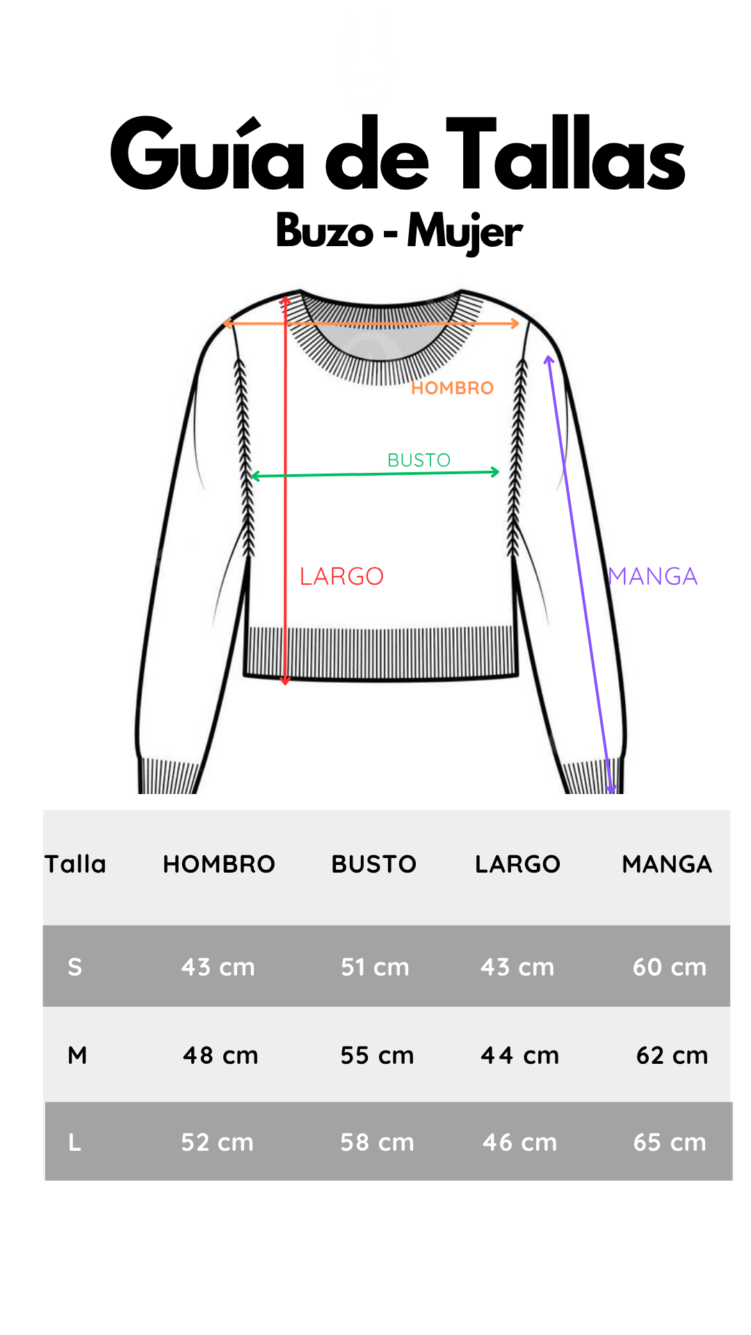 Buzo - Cropped (Mujer)