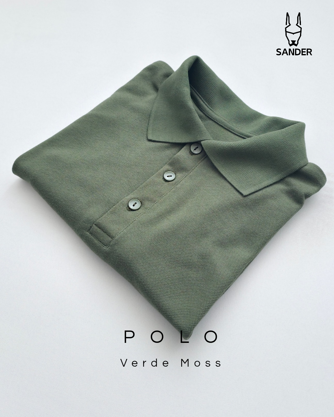 Pack 3 Polos (Vainilla, Verde Moss, Negro)
