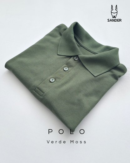 Pack 3 Polos (Vainilla, Verde Moss, Negro)