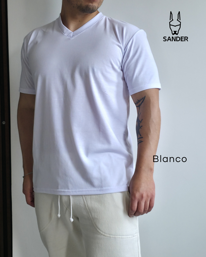Camiseta - Cuello V