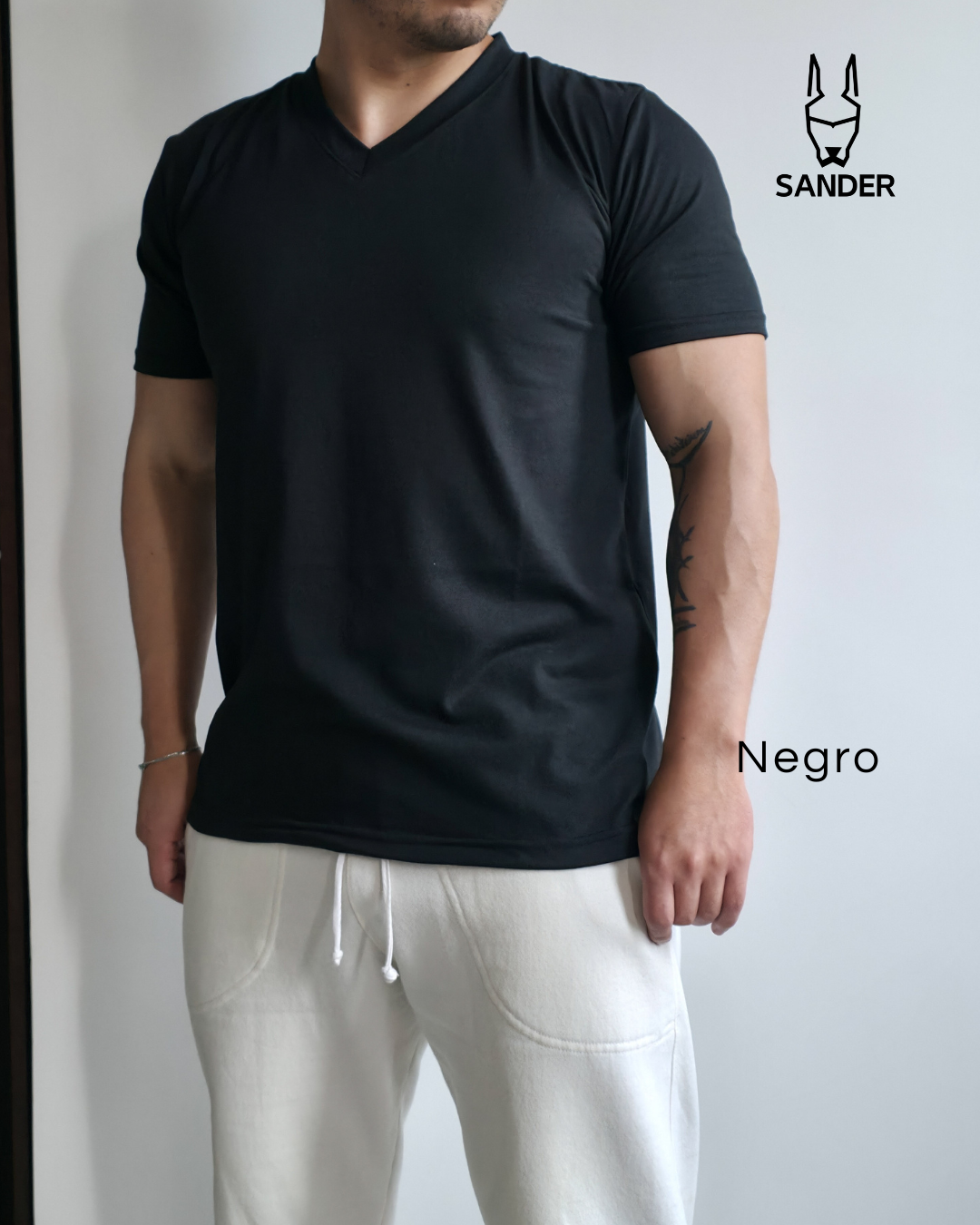 Camiseta - Cuello V